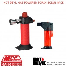 HOT DEVIL GAS POWERED TORCH BONUS PACK